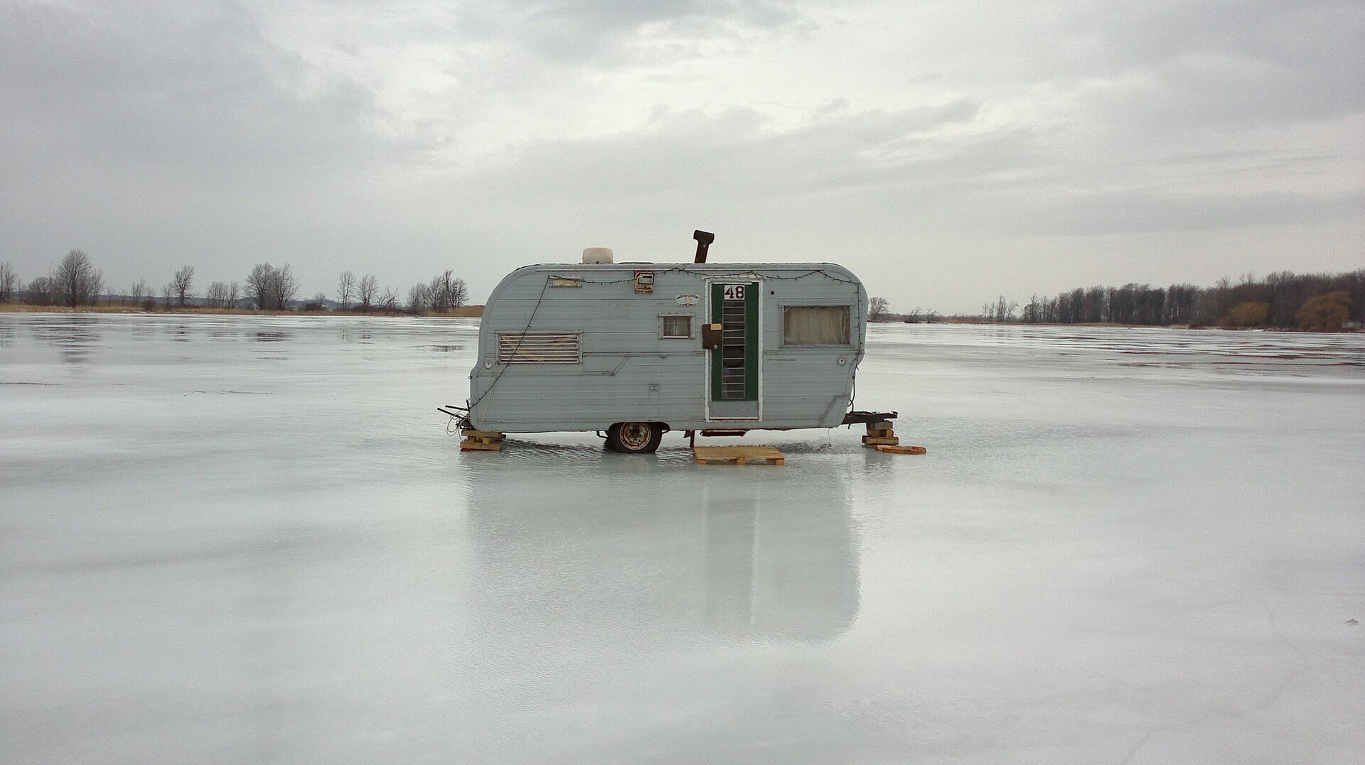 1. Know what ice depth can hold your weight